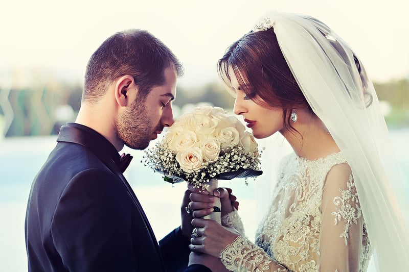 Floral Wedding Dress
